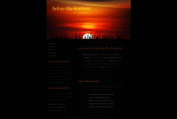 Below the Horizon