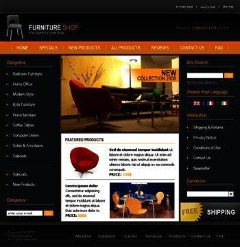 Real Estate Website Templates on Free Website Templates   Websitetemplates Org