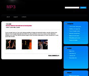 Joomla Music Blog 