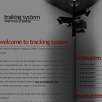Tracking System Web Template Info